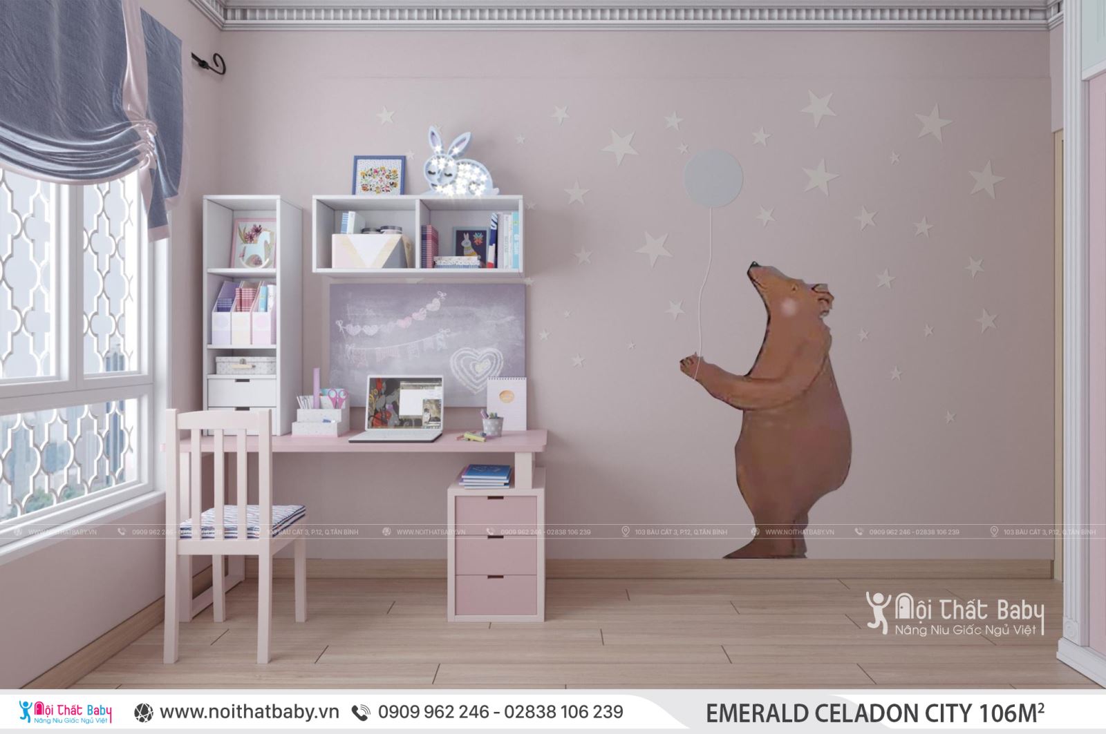 Tổng hợp các mẫu thiết kế nội thất Chung cư Emerald Celadon City